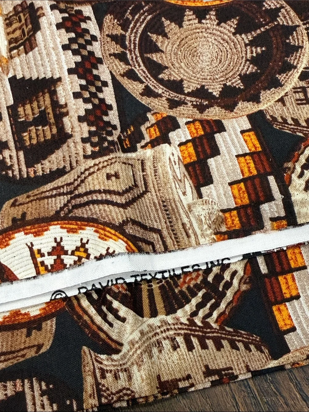 Southwest Basket print material